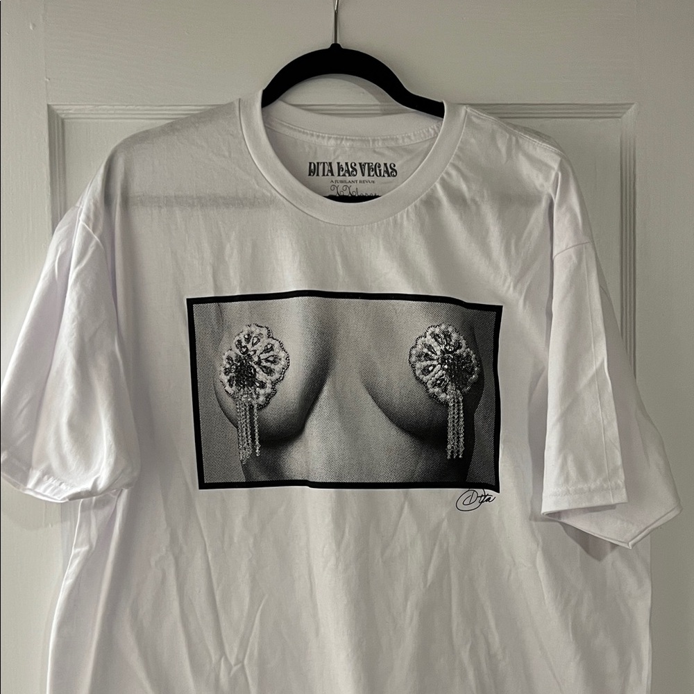 DITA VON TEESE White Cotton T-Shirt